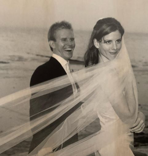 Oona Gray Parents' wedding day photo